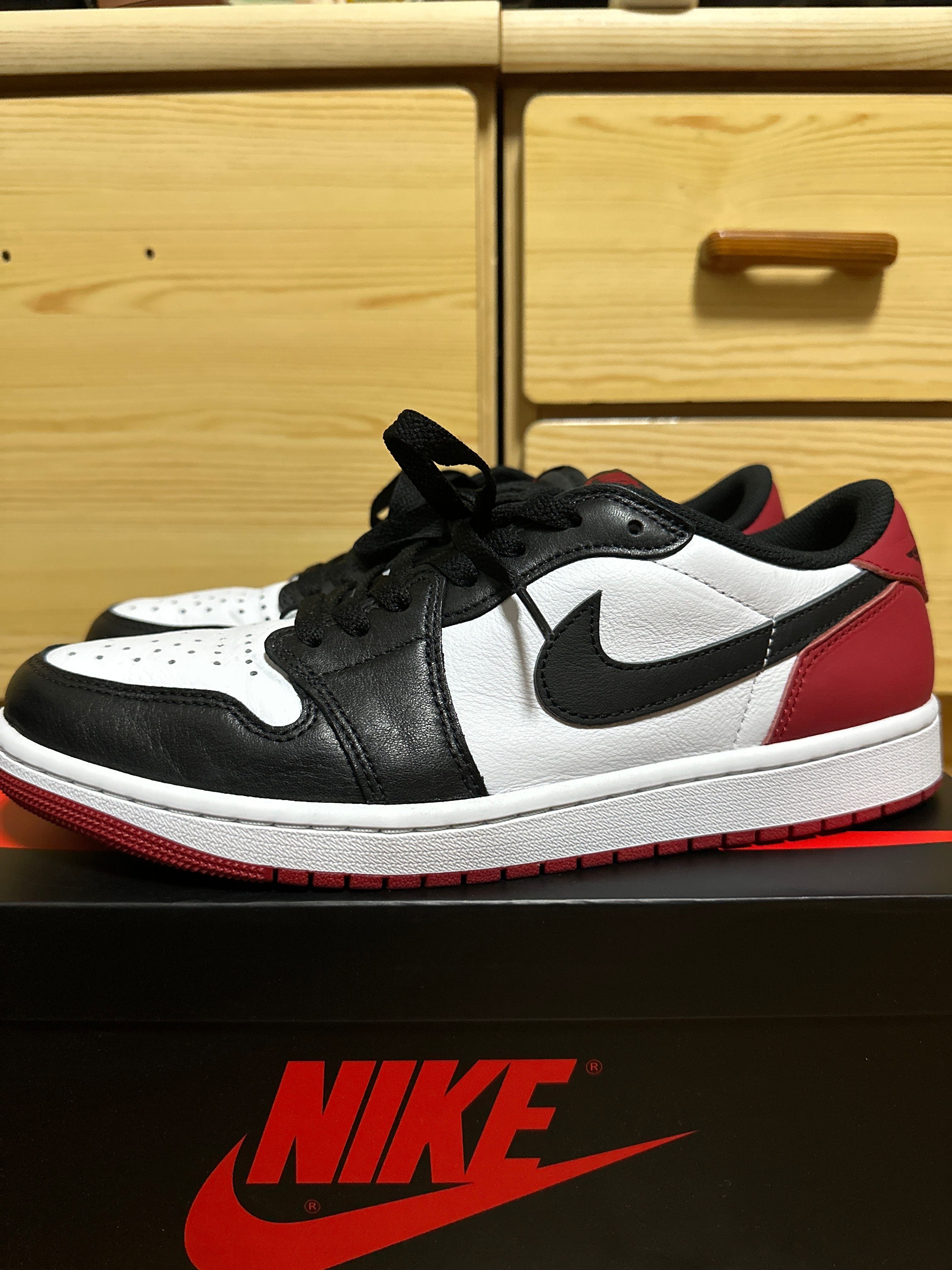Nike Air Jordan 1 Retro Low OG "Black Toe"