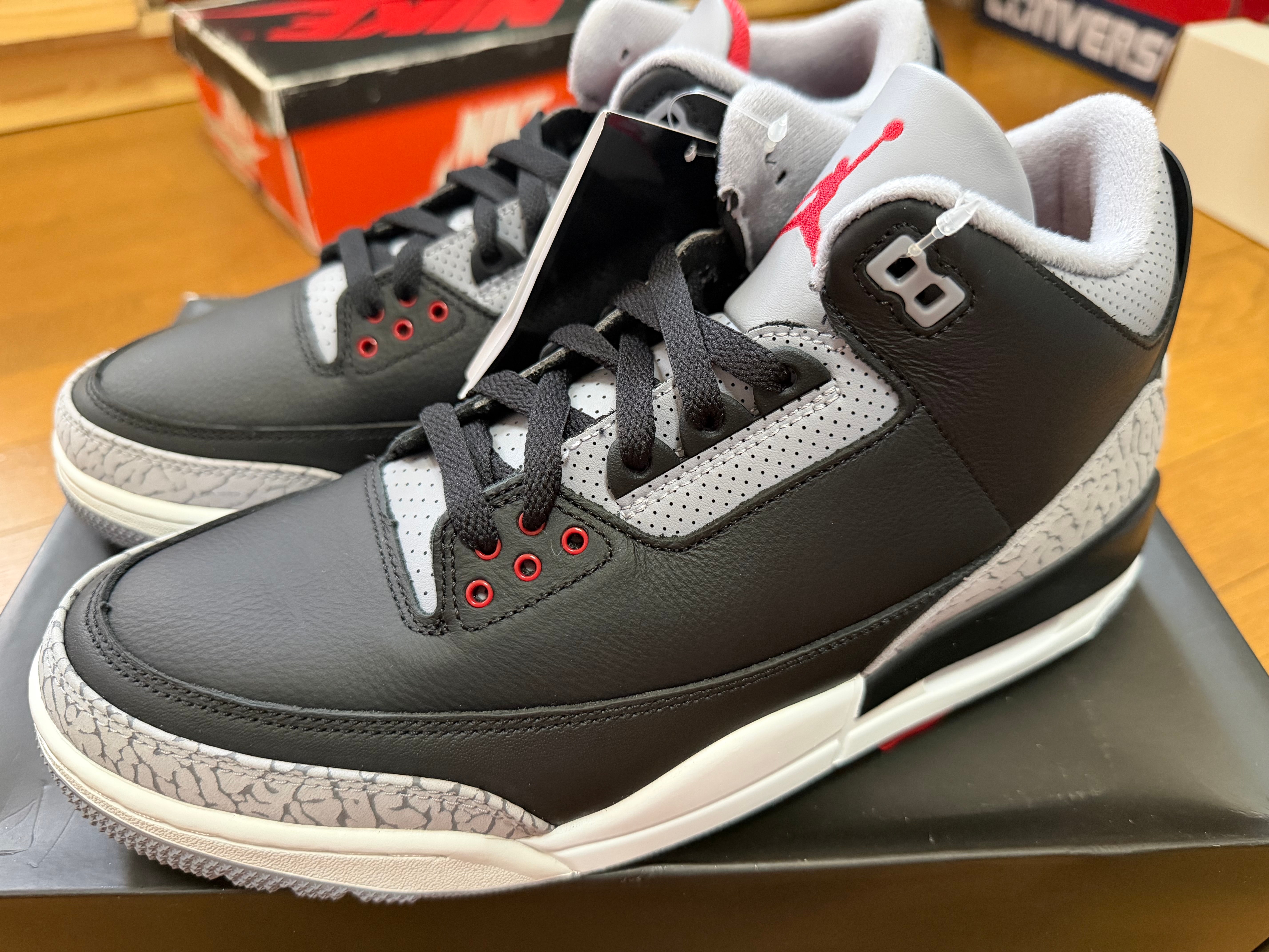 Nike Air Jordan 3 Retro "Black Cement" (2024)