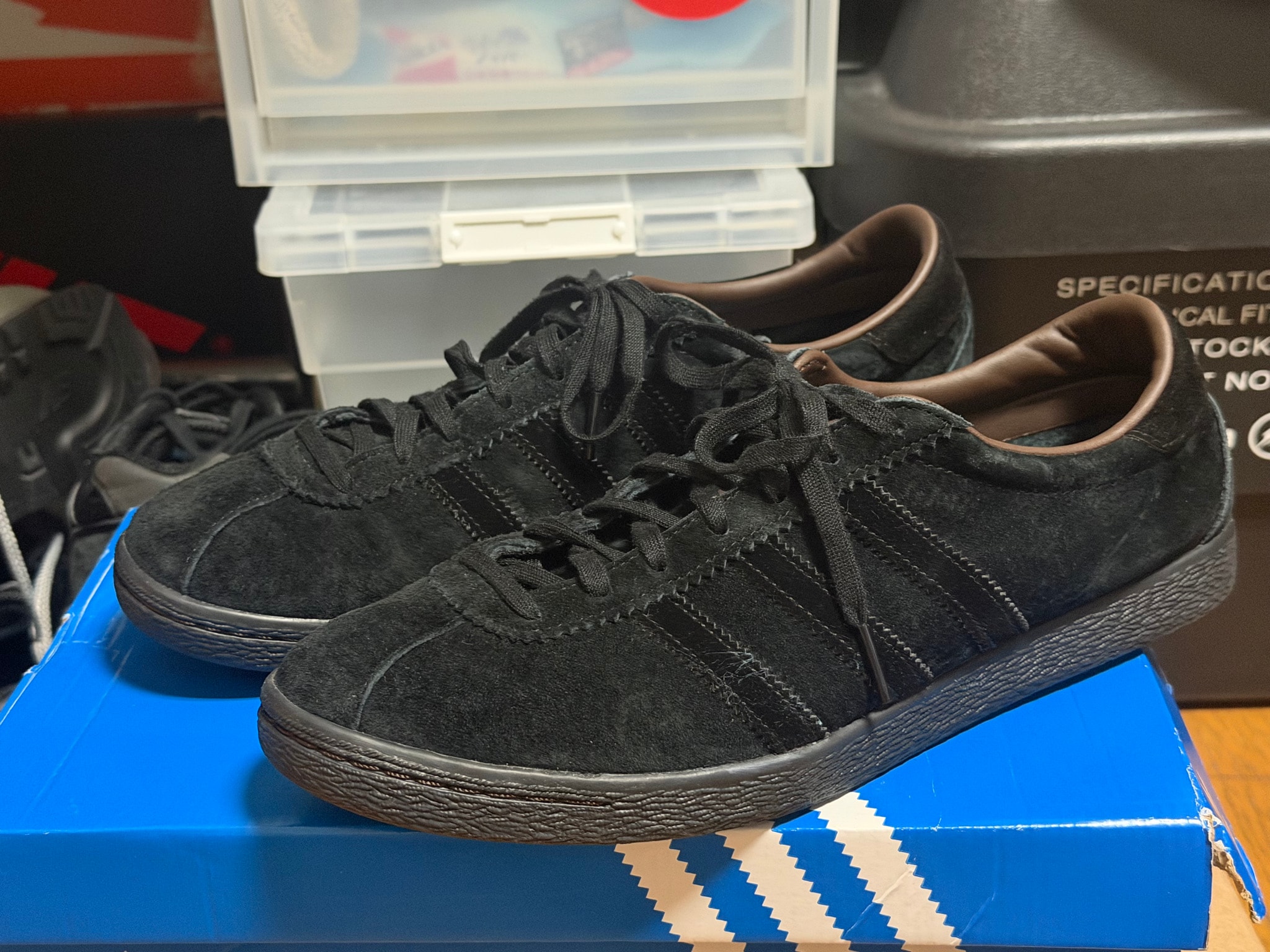 adidas Tobacco "Core Black/Dark Brown"