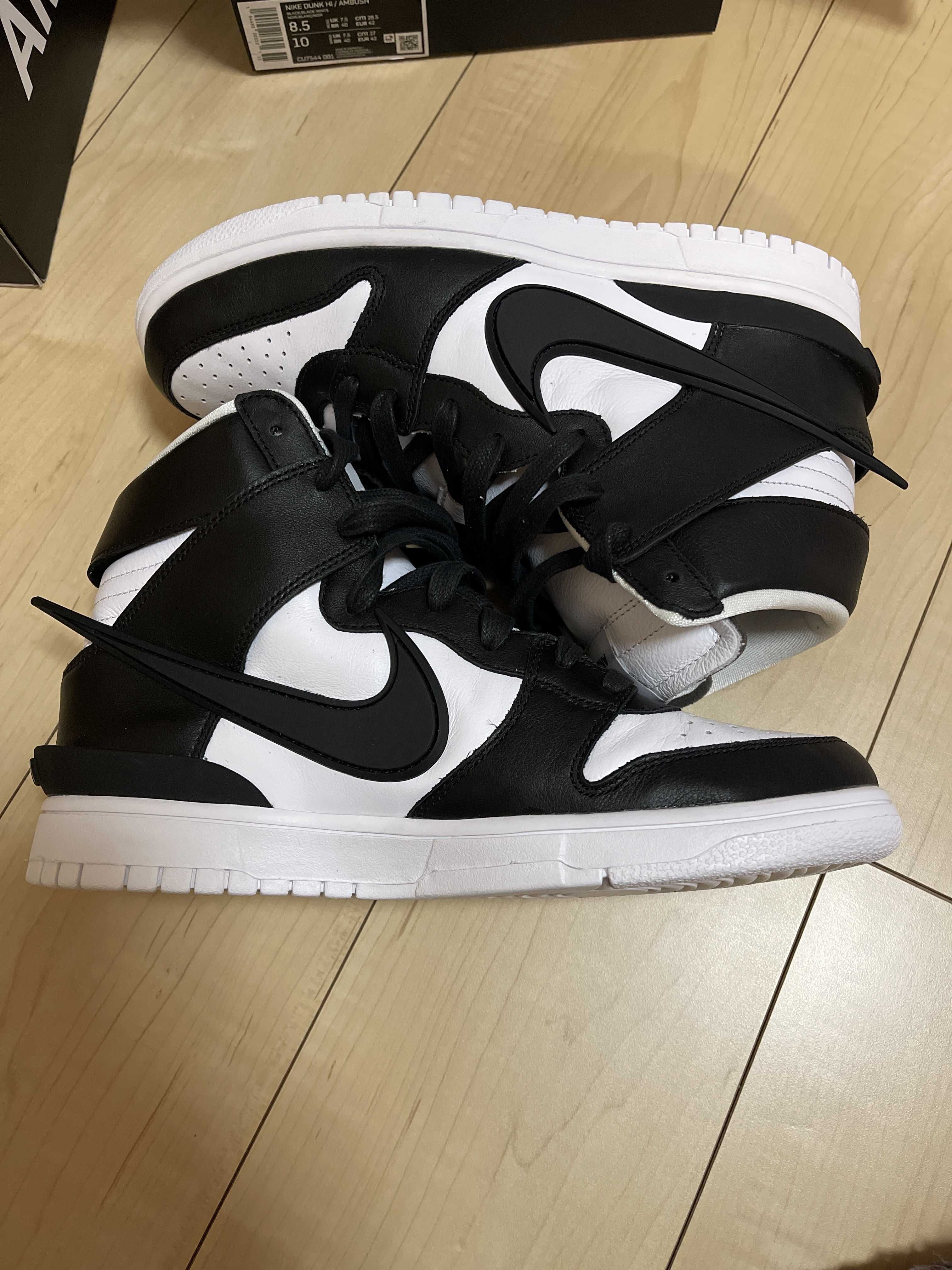 AMBUSH × Nike Dunk High "Black"