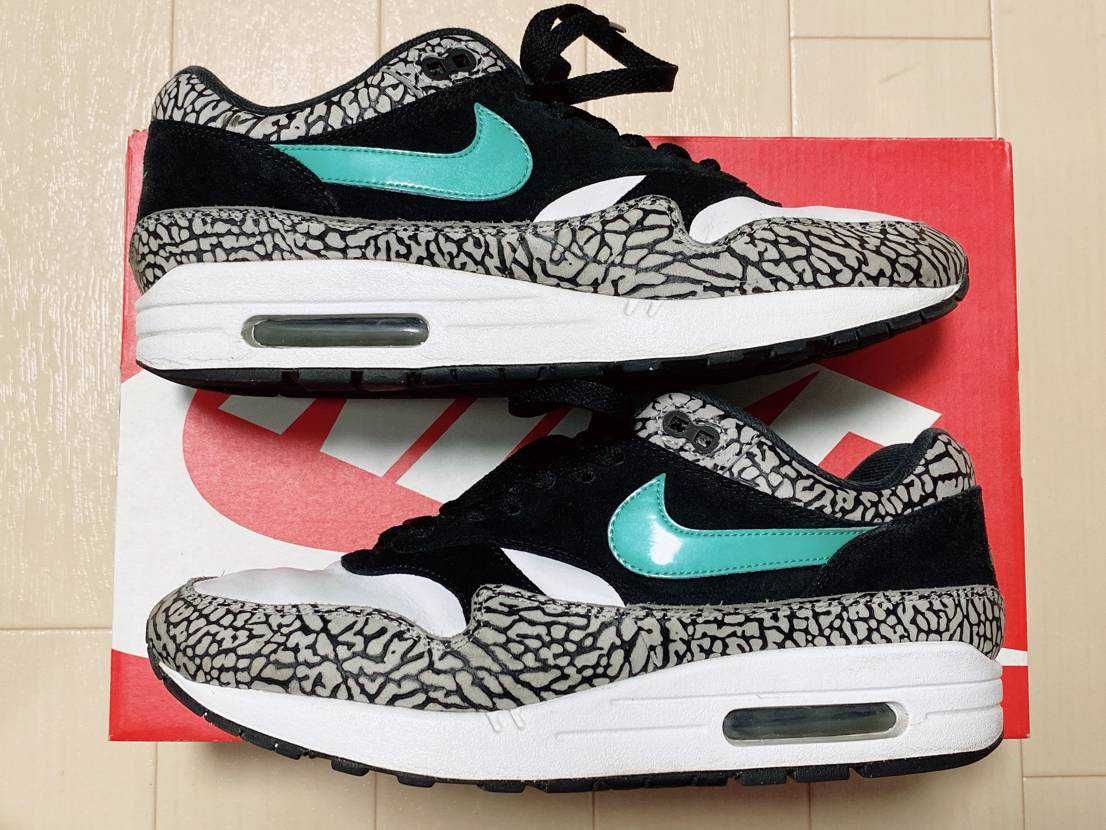 atmos × Nike Air Max 1 Premium Retro "Elephant/Safari" (2017)