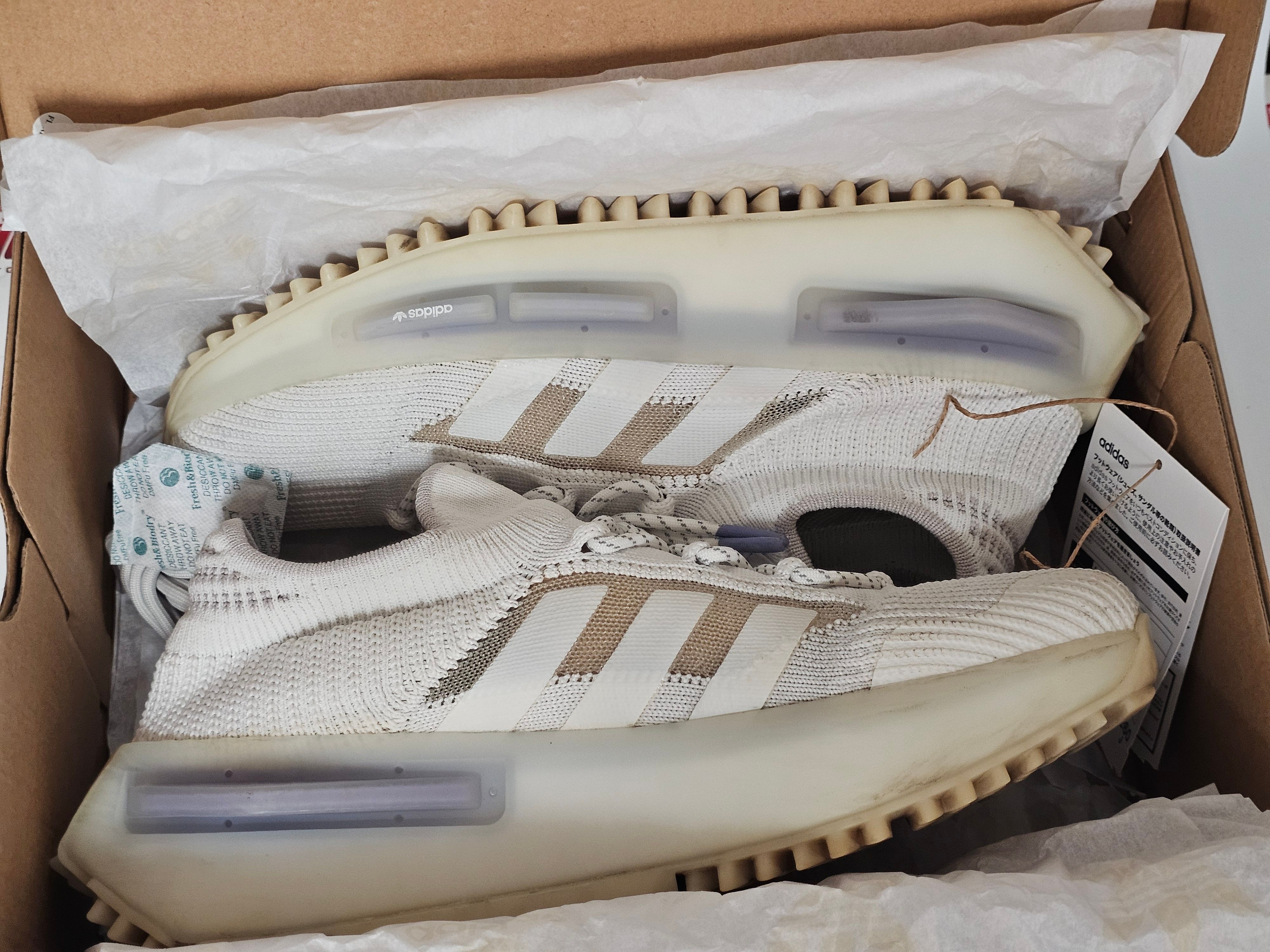 adidas NMD S1 "Footwear White/Light Purple"