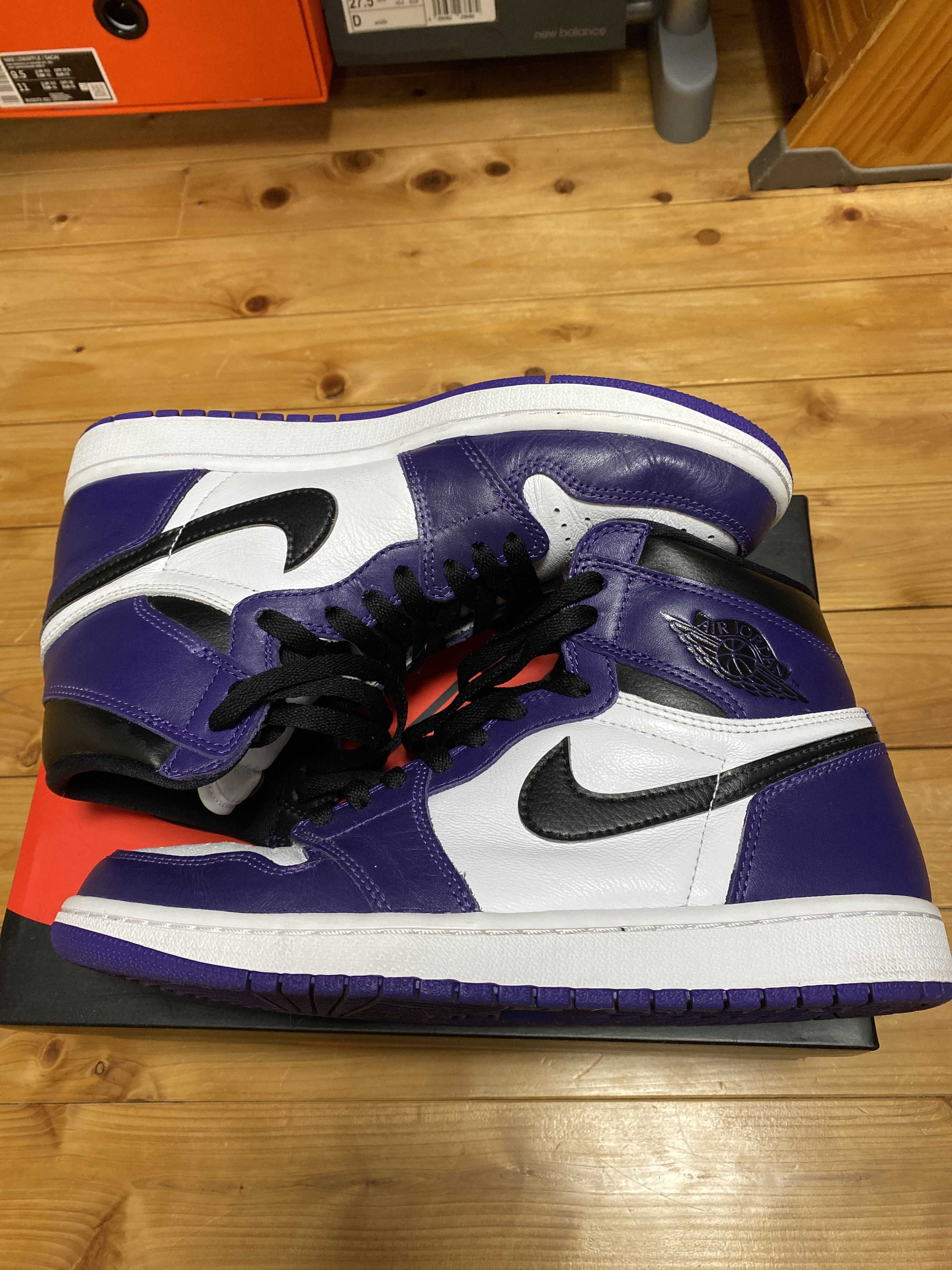 Nike Air Jordan 1 Retro High OG "Court Purple White/Black" (2020)