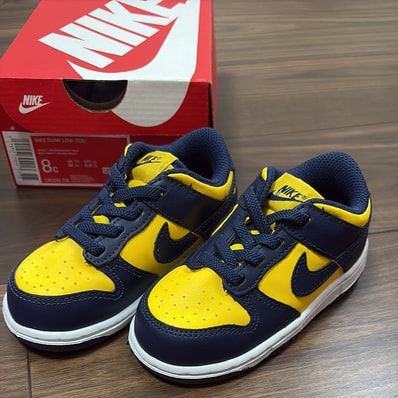 Nike TD Dunk Low "Michigan"