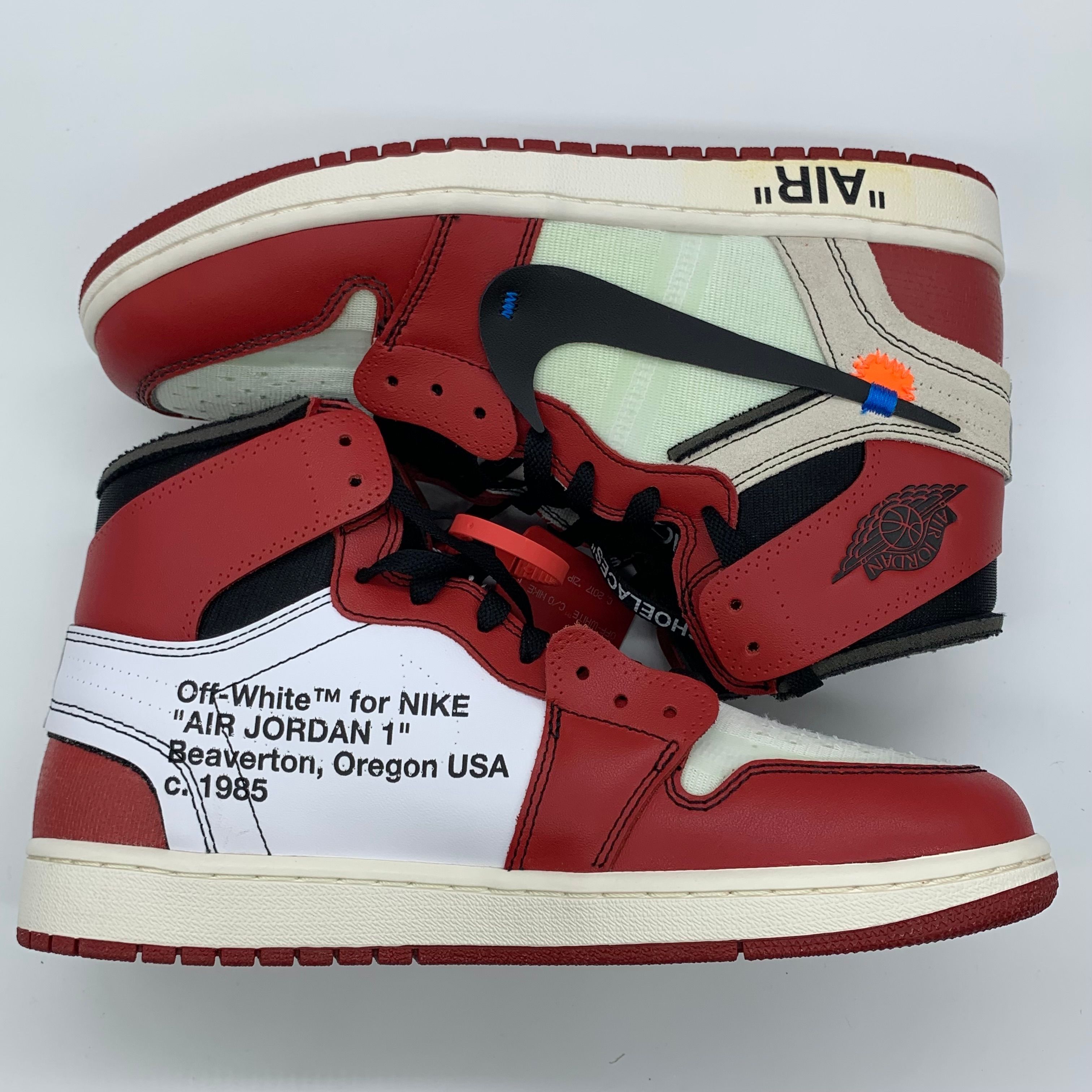 Off-White × Nike Air Jordan 1 Retro High The Ten "Chicago"