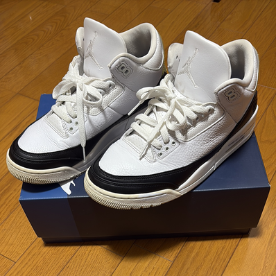 Fragment × Nike Air Jordan 3 "White/Black"