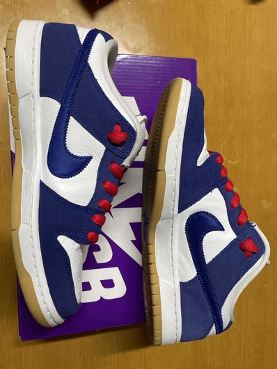 Nike SB Dunk Low "Los Angeles Dodgers/Deep Royal Blue"