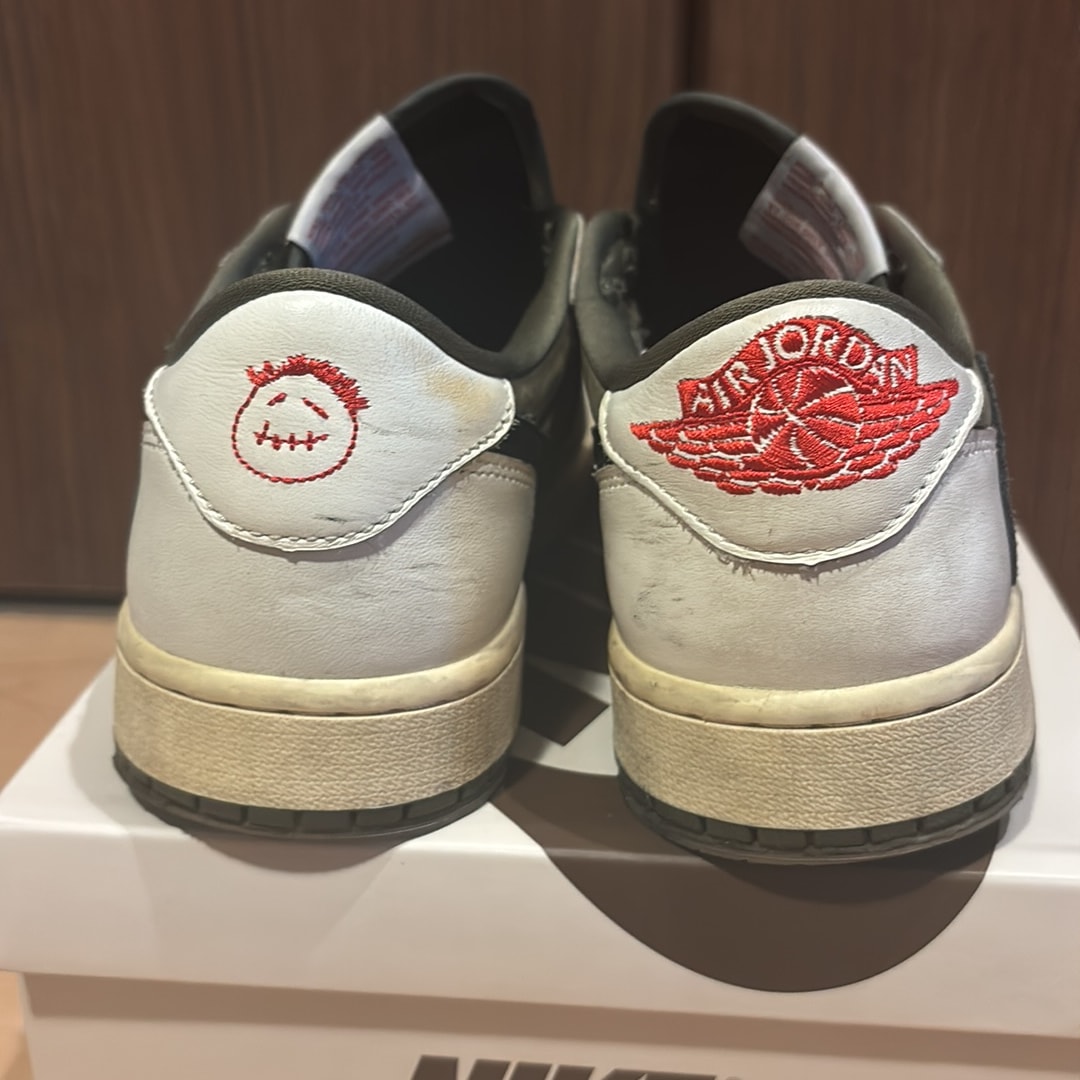 Travis Scott × Nike Air Jordan 1 Low OG SP "Reverse Olive"