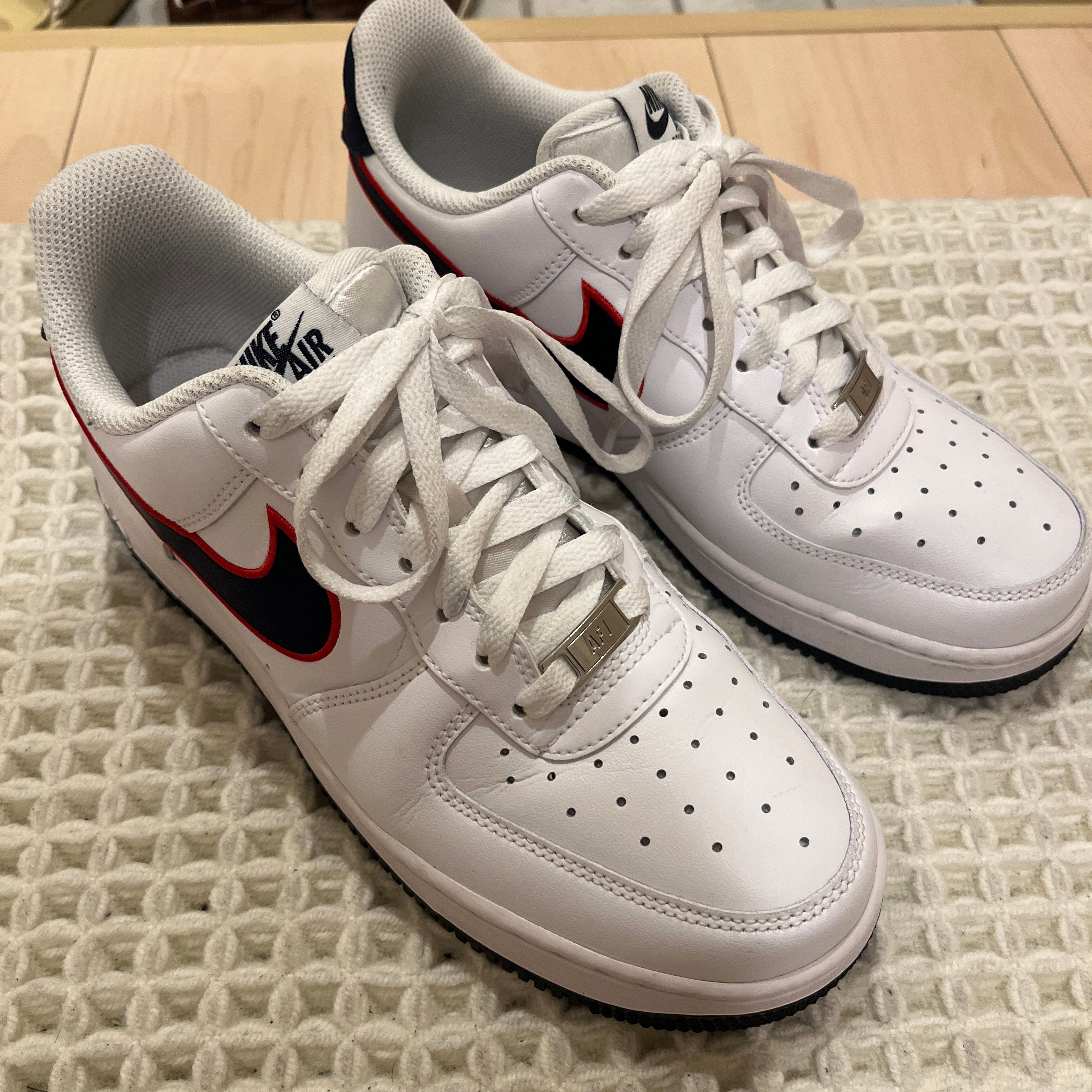 Nike Women's Air Force 1 Low "Houston Comets Four-Peat/White"