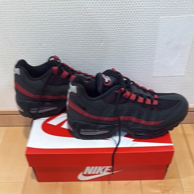 Nike Air Max 95 OG Big Bubble "Black/Team Crimson"