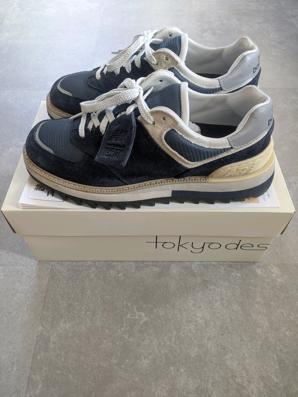 tokyo design studio New Balance 574 "Navy"