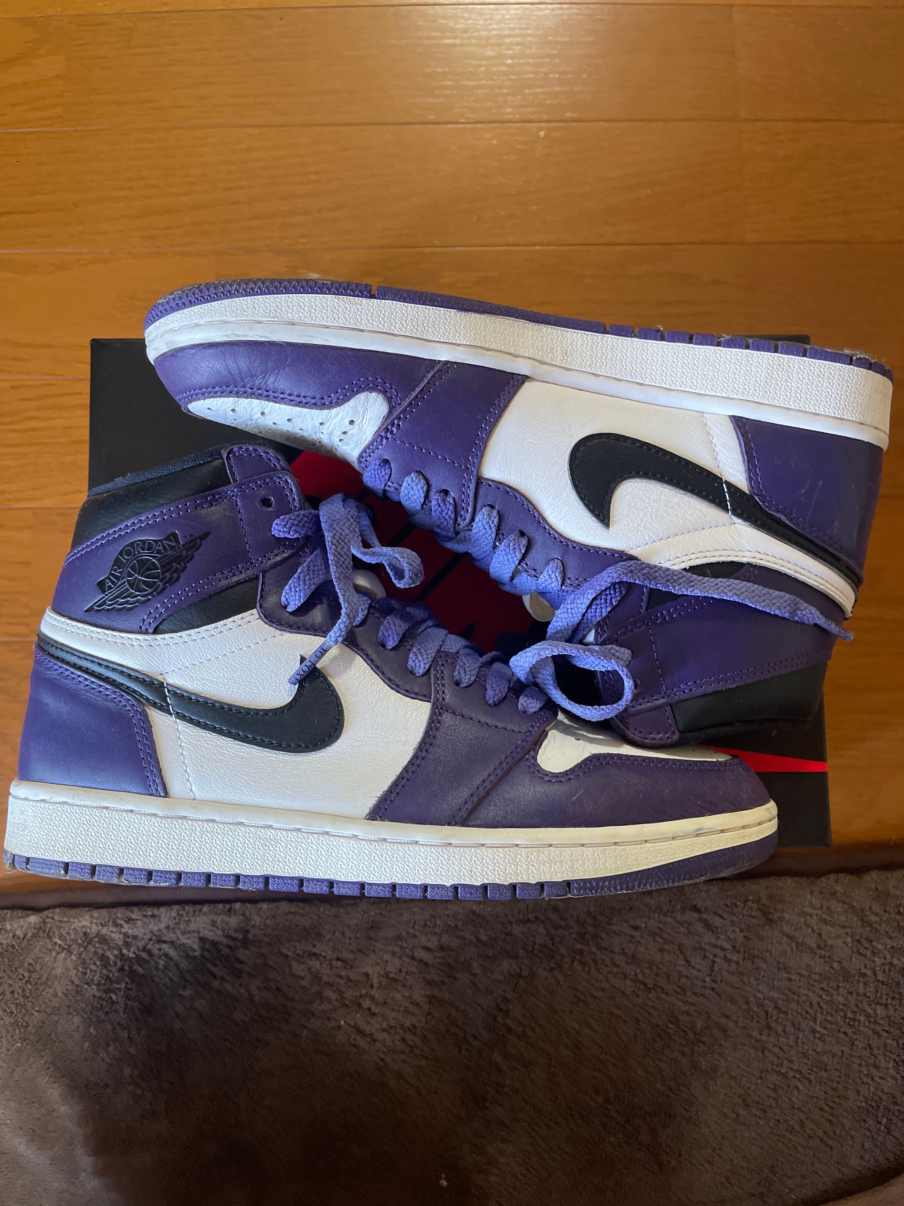 Nike Air Jordan 1 Retro High OG "Court Purple White/Black" (2020)   
