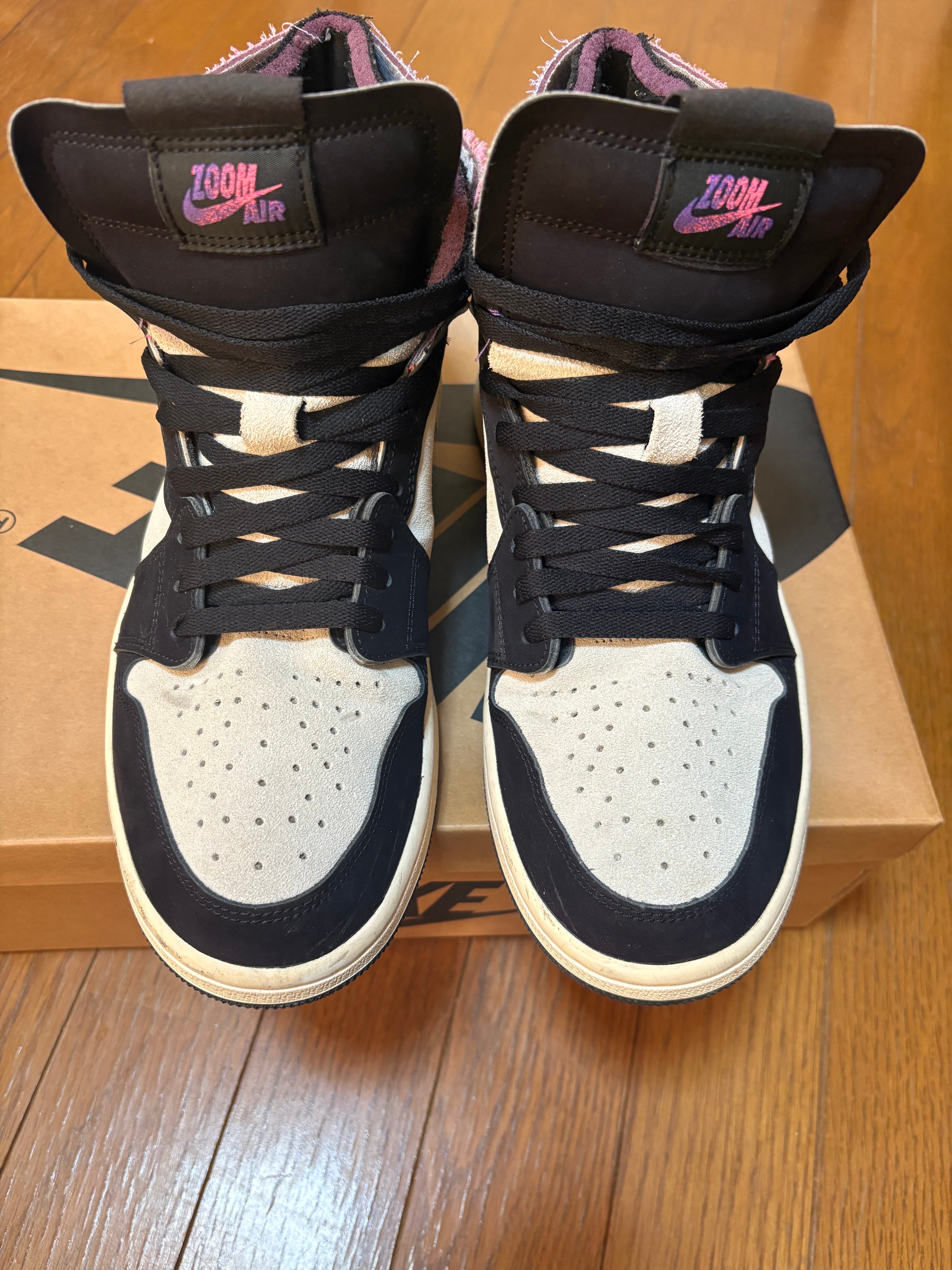 Paris Saint-Germain (PSG) × Nike Air Jordan 1 High Zoom Air CMFT "White/Black"