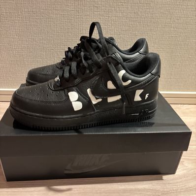 BLACK COMME des GARCONS × Nike Air Force 1 Low Retro "Black"