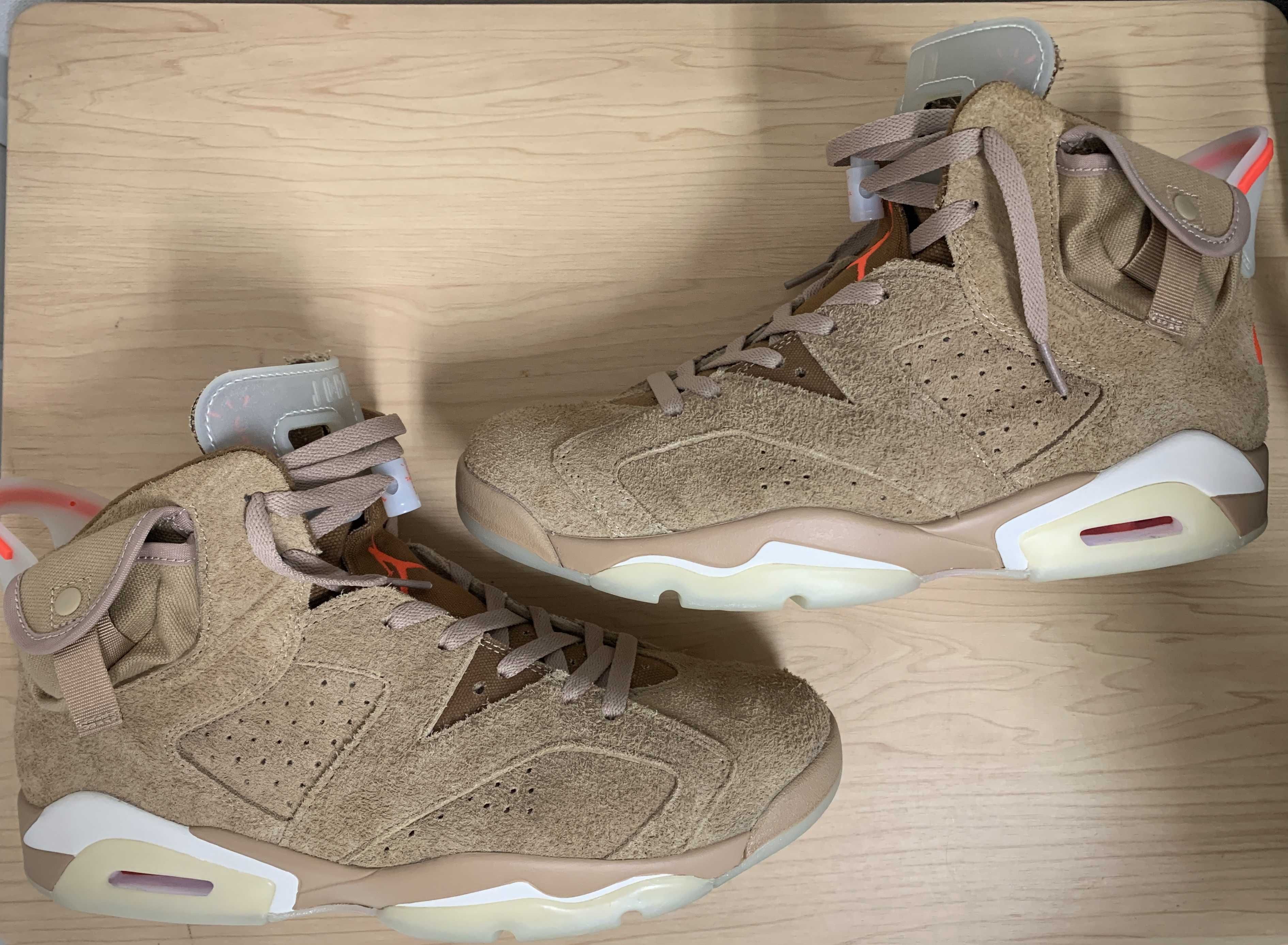 Travis Scott × Nike Air Jordan 6 "British Khaki"