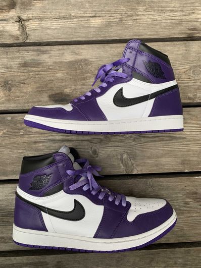 Nike Air Jordan 1 Retro High OG "Court Purple White/Black" (2020)