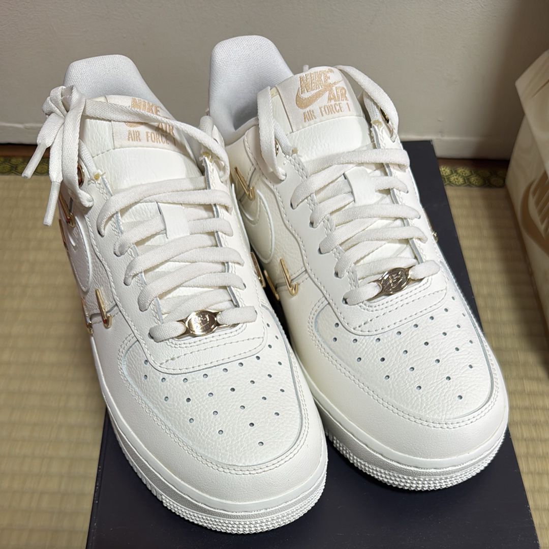 Nike Women's Air Force 1 '07 LX "Sail/Metallic Gold"