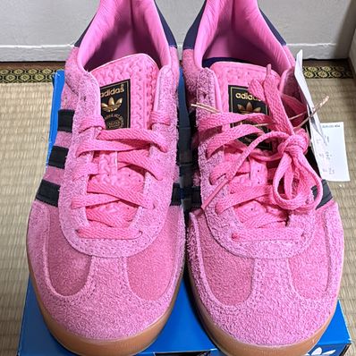 adidas Women's Gazelle Indoor "Bliss Pink/Core Black/Collegiate Purple"