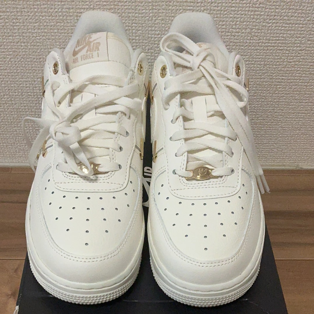 Nike Women's Air Force 1 '07 LX "Sail/Metallic Gold"