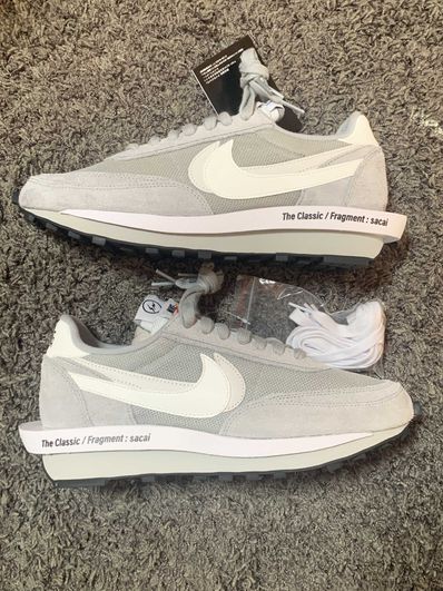 Fragment × sacai × Nike LD Waffle "Light Smoke Grey"