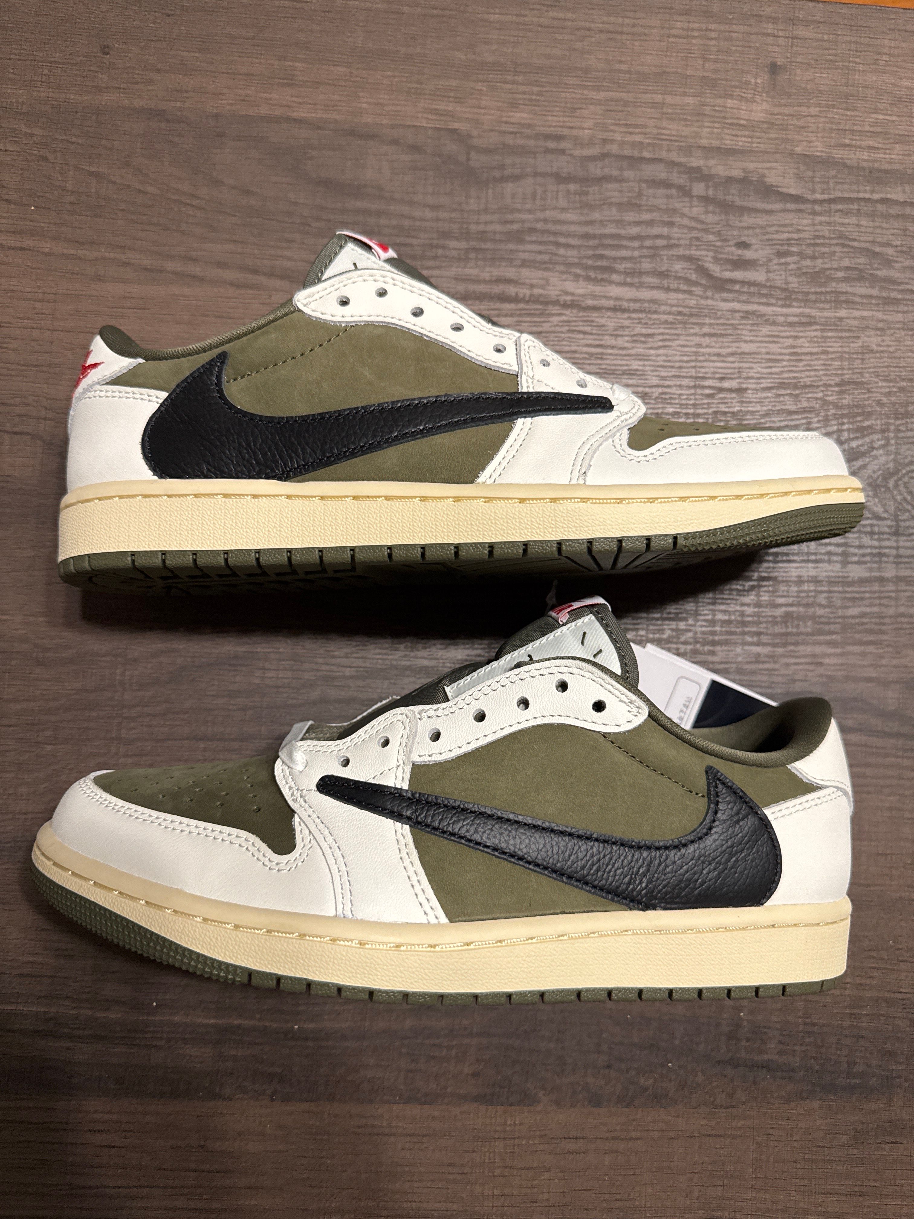 Travis Scott × Nike Air Jordan 1 Low OG SP "Reverse Olive"