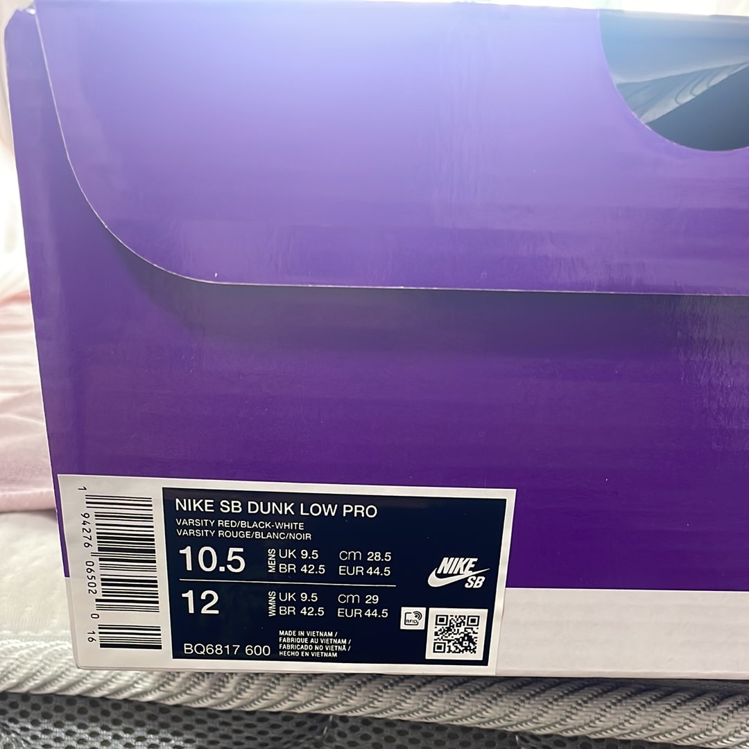 Nike SB Dunk Low Pro "J-Pack Chicago/Varsity Red and White"