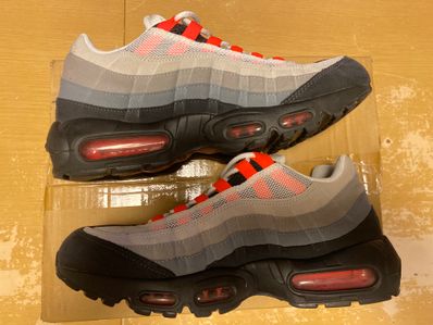 Nike Air Max 95 "White/Solar Red"