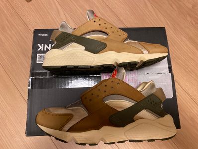 Stussy × Nike Air Huarache "Desert Oak"
