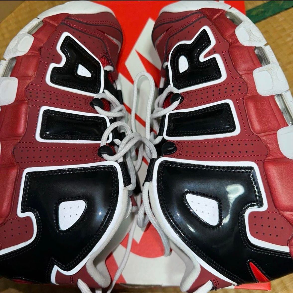 Nike Air More Uptempo ’96 "Black and Varsity Red" (2021) 