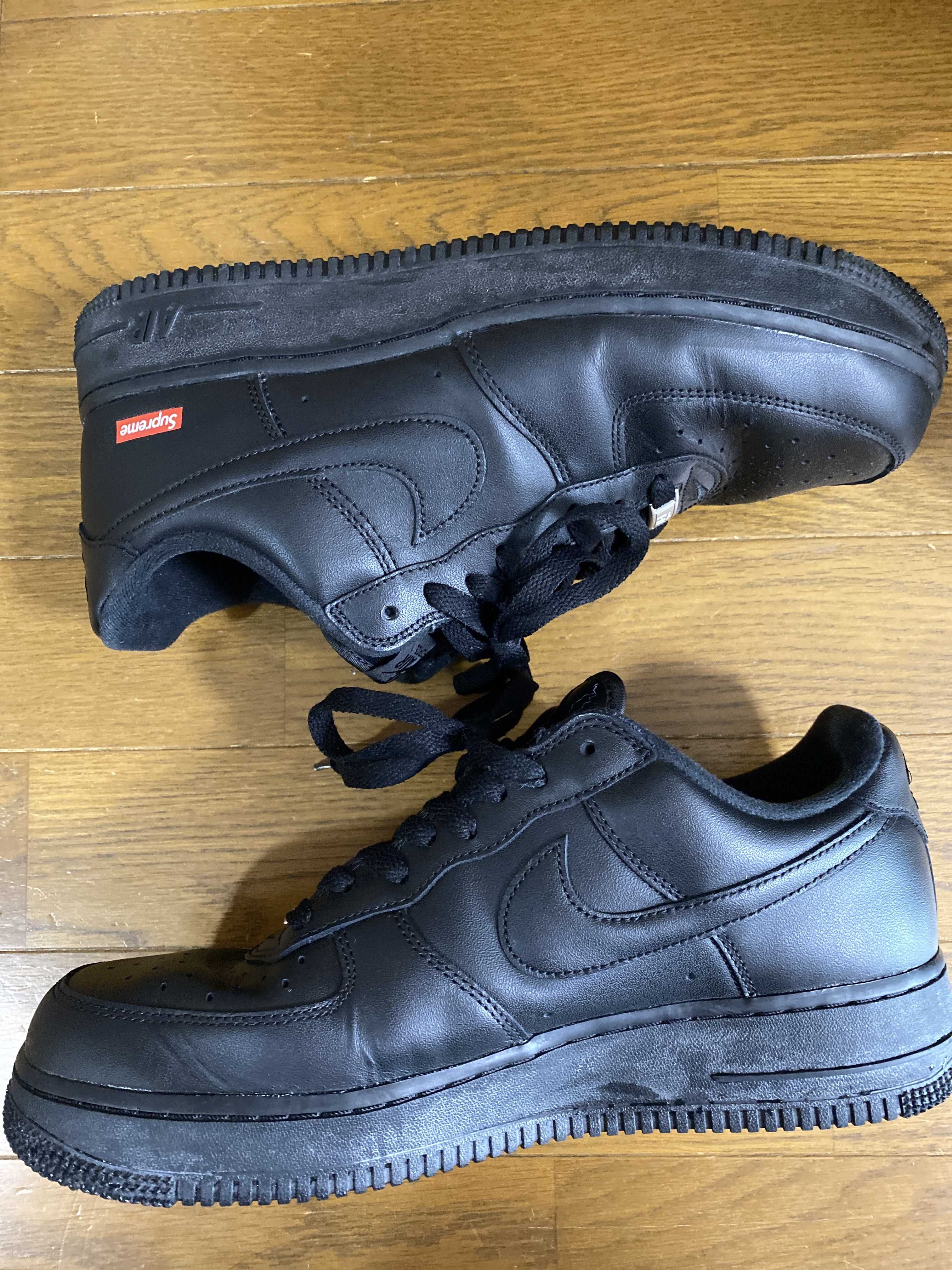 Supreme × Nike Air Force 1 Low "Black"