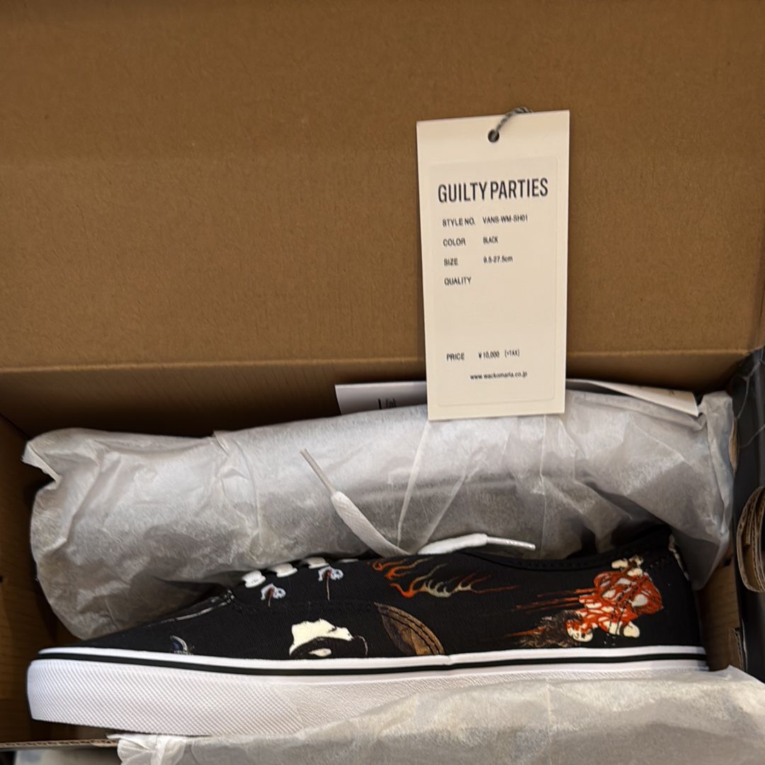 WACKO MARIA × VANS AUTHENTIC "JAPAN EXCLUSIVE"