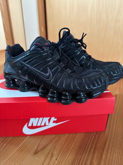 Nike Women's Shox TL "Black and Max Orange"