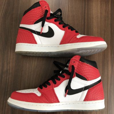Spiderman × Nike Air Jordan 1 Origin Story "Gym Red/White/Photo Blue/Black"