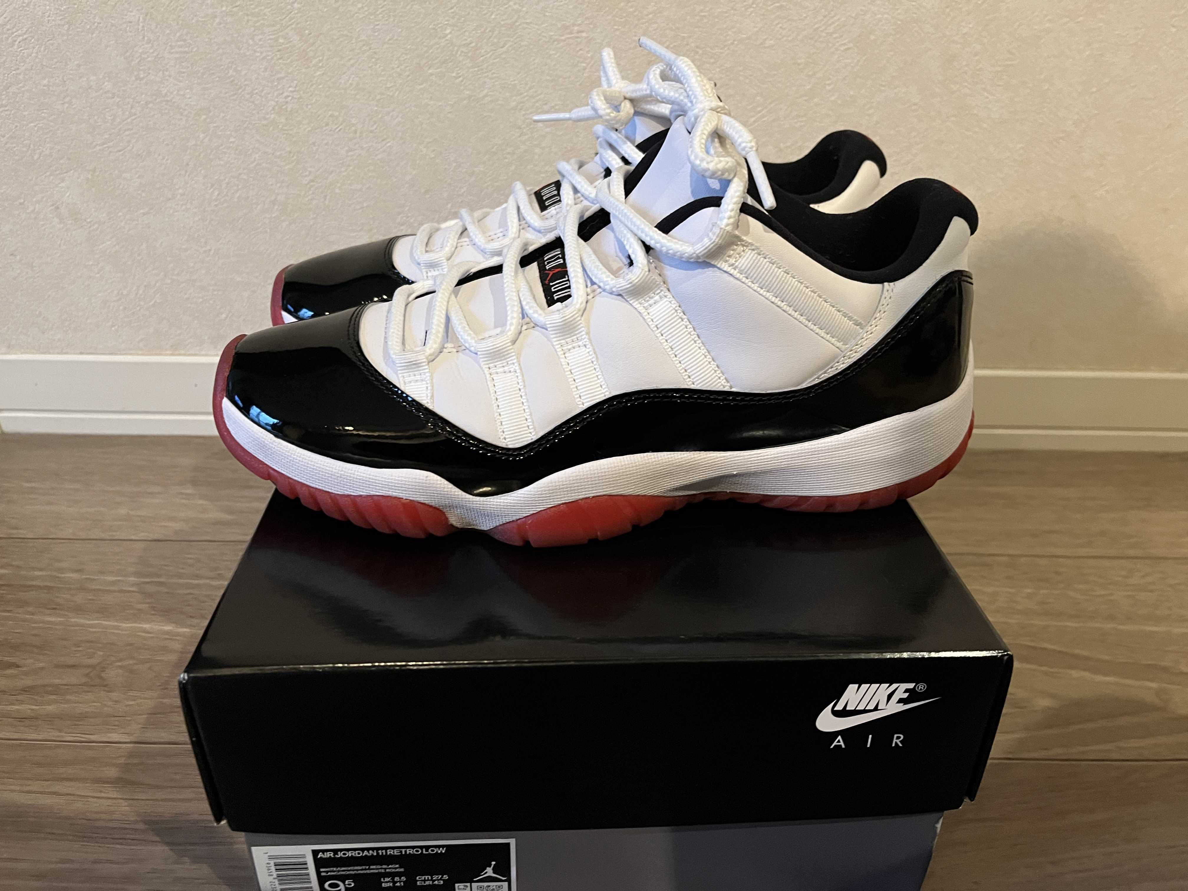 Nike Air Jordan 11 Low "Gym Red"