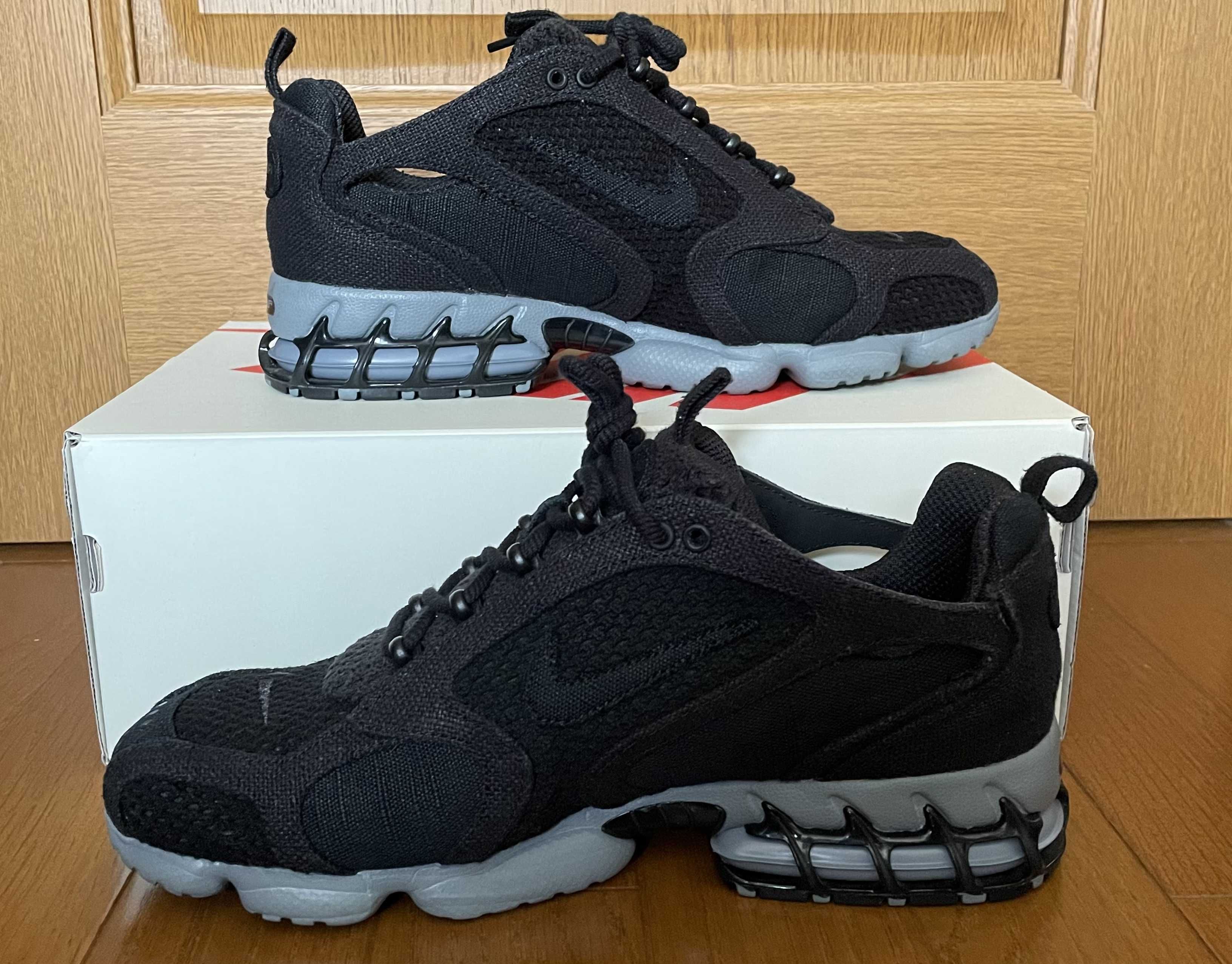 Stussy × Nike Air Zoom Spiridon Cage 2 "Black"