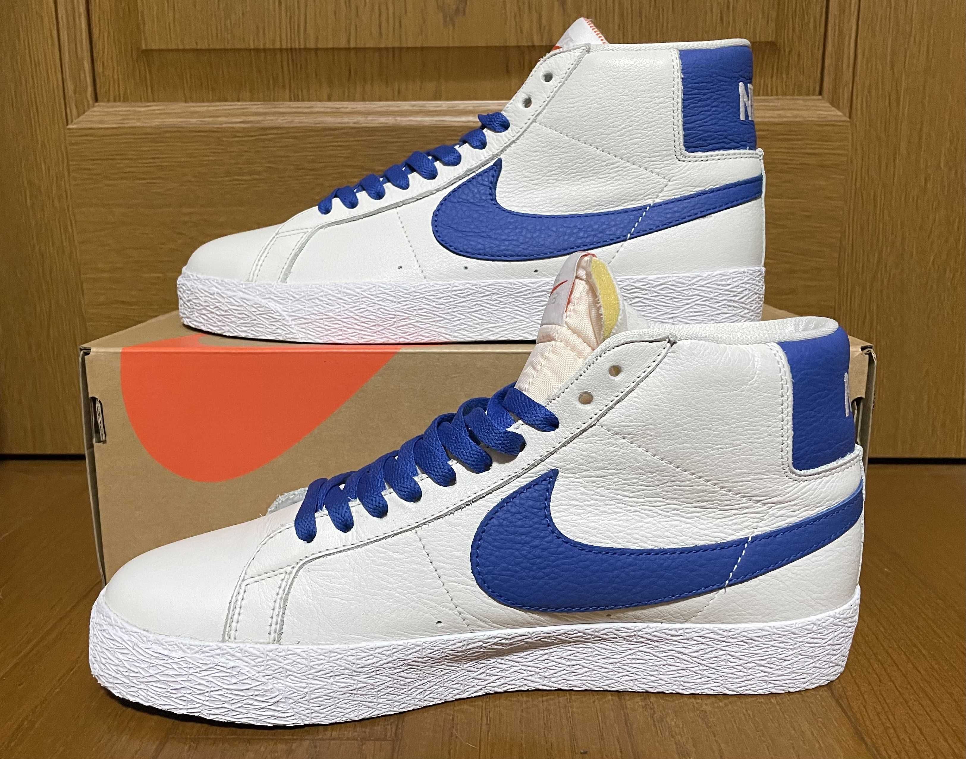 Nike SB Orange Label Zoom Blazer Mid ISO "White/Varsity Royal"