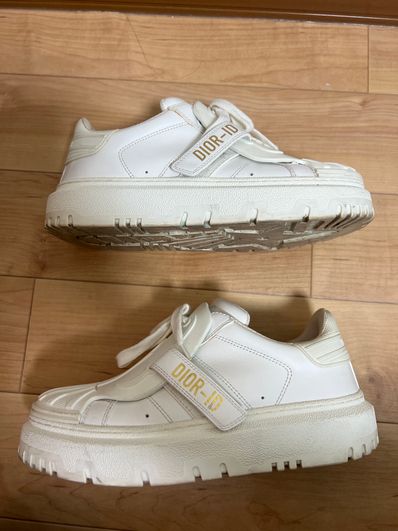 Dior Women's ID Sneaker Calfskin Rubber "White"