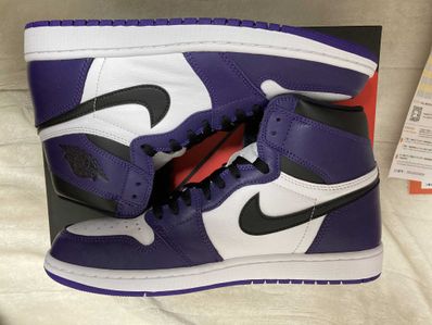 Nike Air Jordan 1 Retro High OG "Court Purple White/Black" (2020)