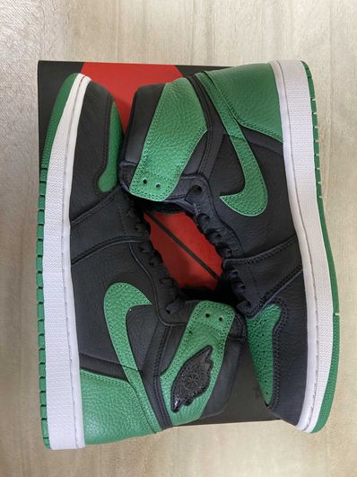 Nike Air Jordan 1 Retro High OG "Black/Pine Green" (2020)