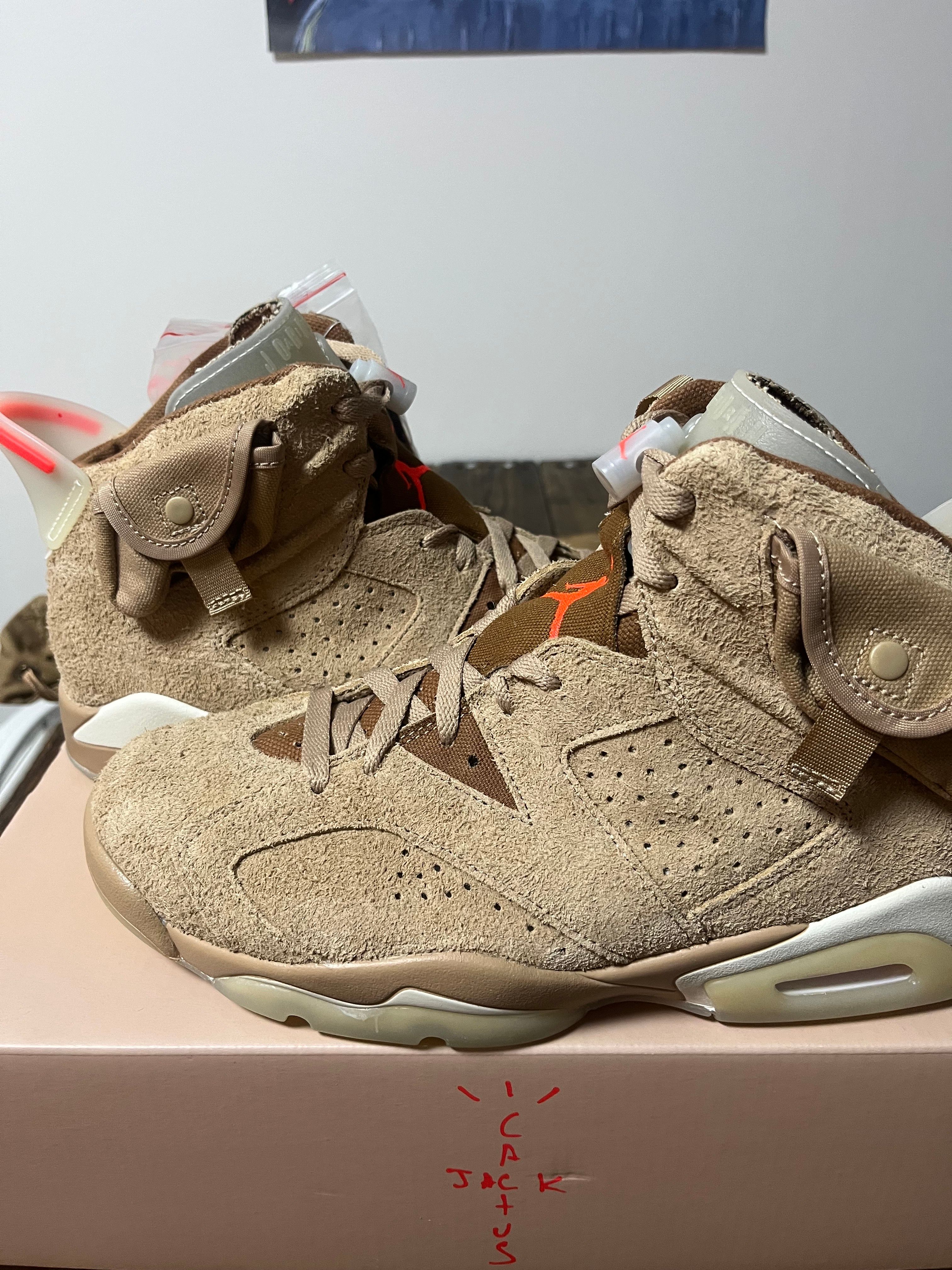 Travis Scott × Nike Air Jordan 6 "British Khaki"