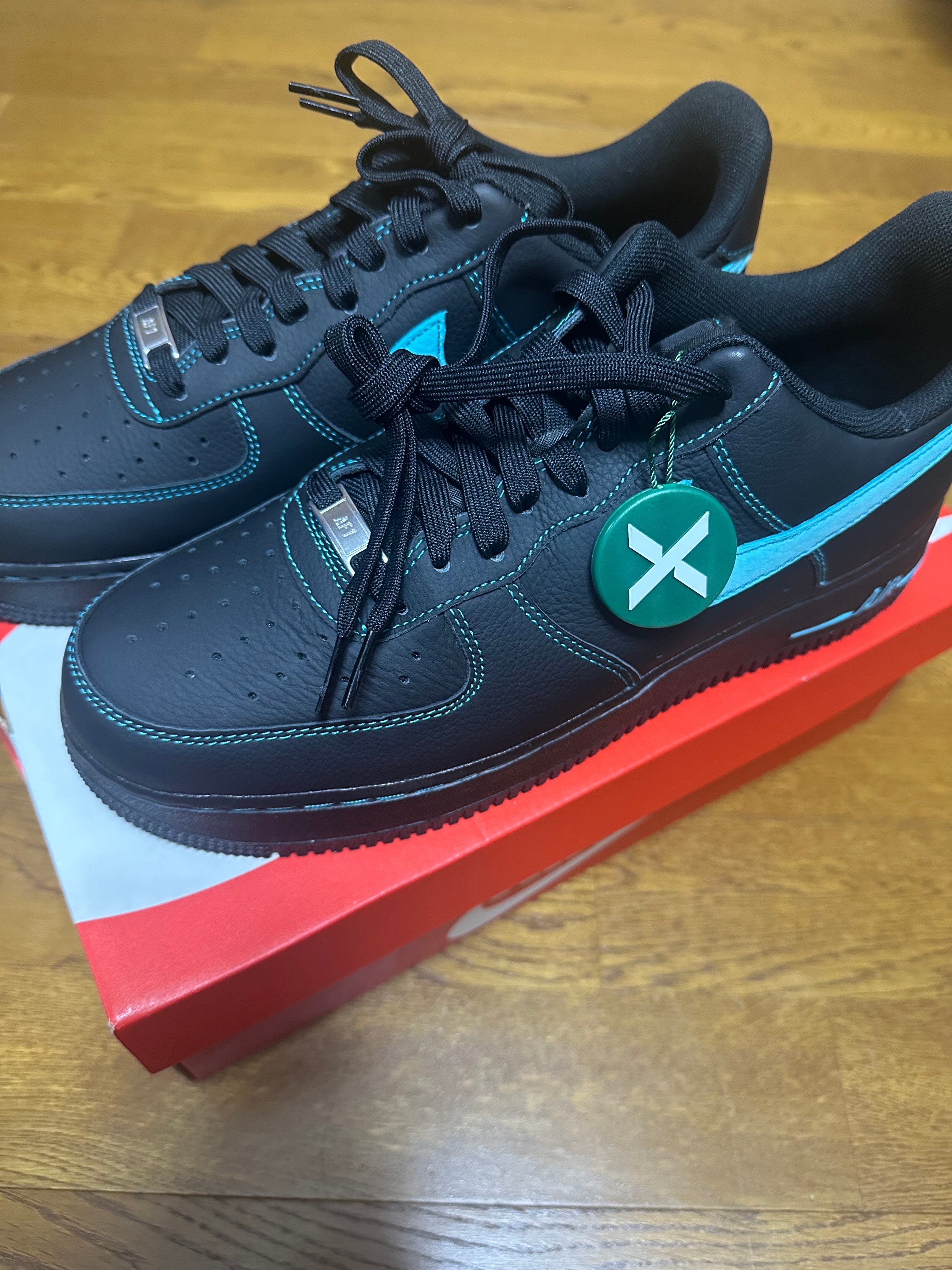 Nike Air Force 1 Low "Black Tiffany"