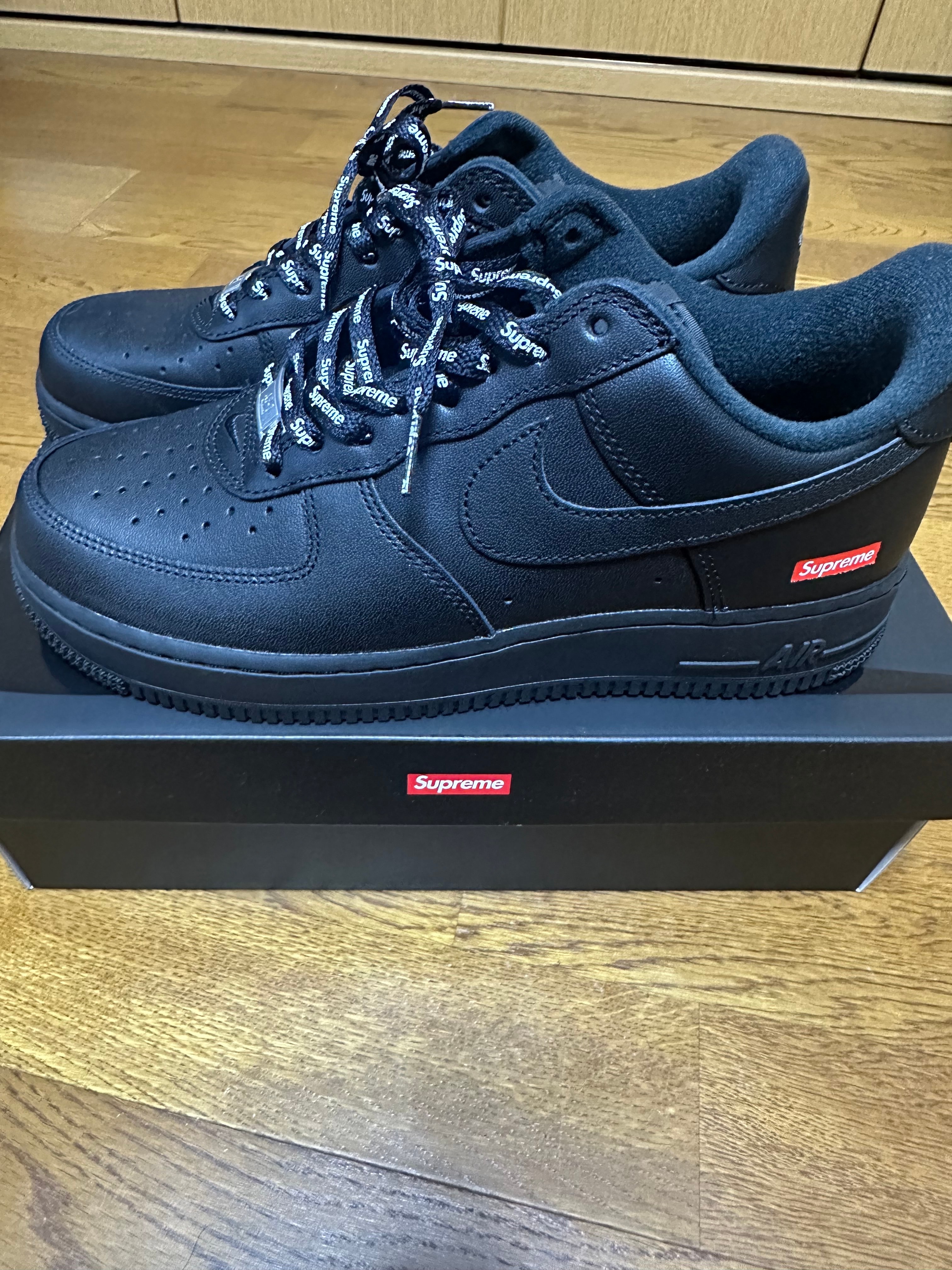 Supreme × Nike Air Force 1 Low "Black"