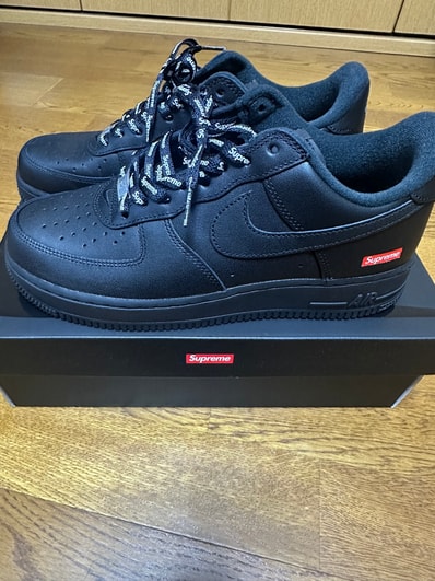 Supreme × Nike Air Force 1 Low "Black"