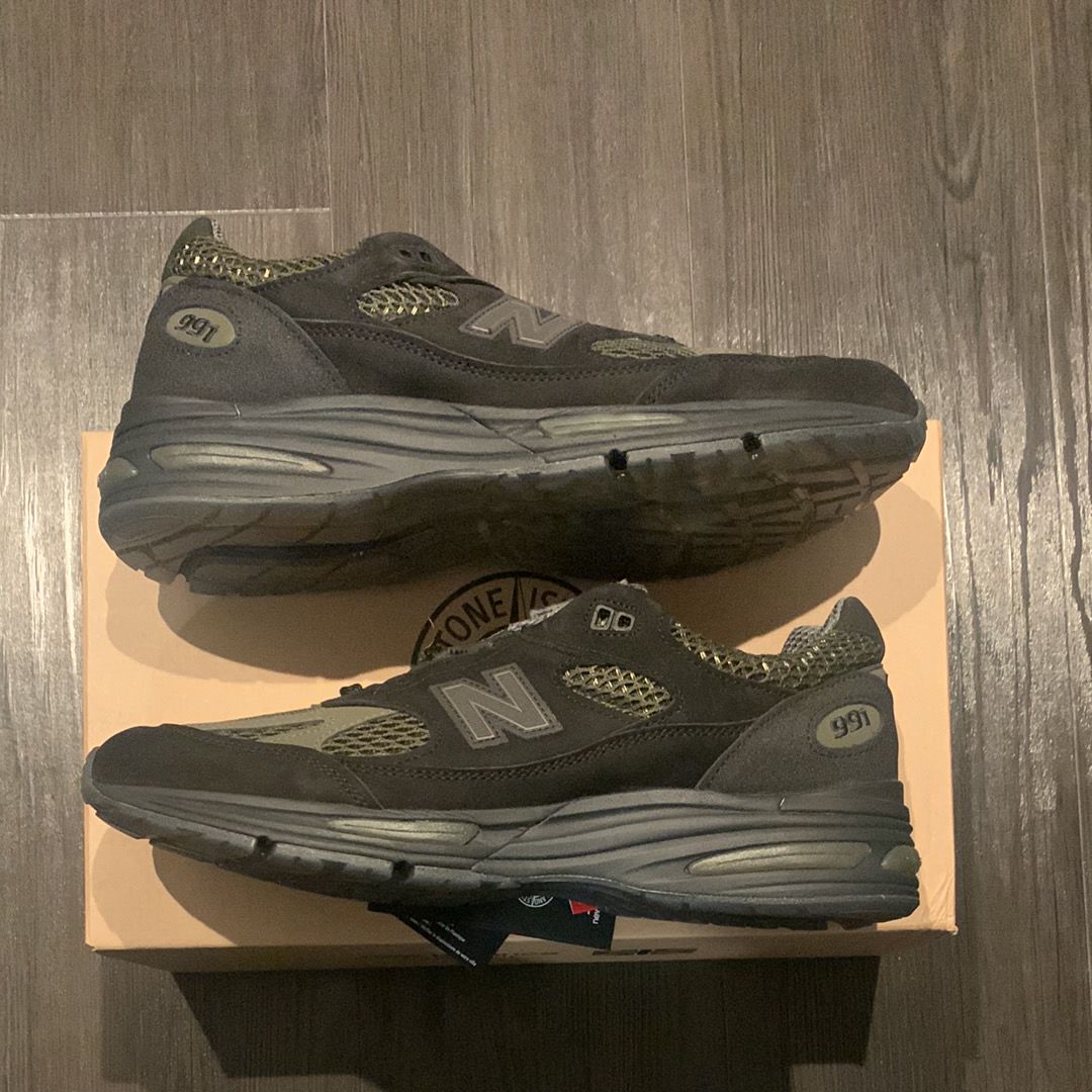 Stone Island × New Balance 991V2 "Black"