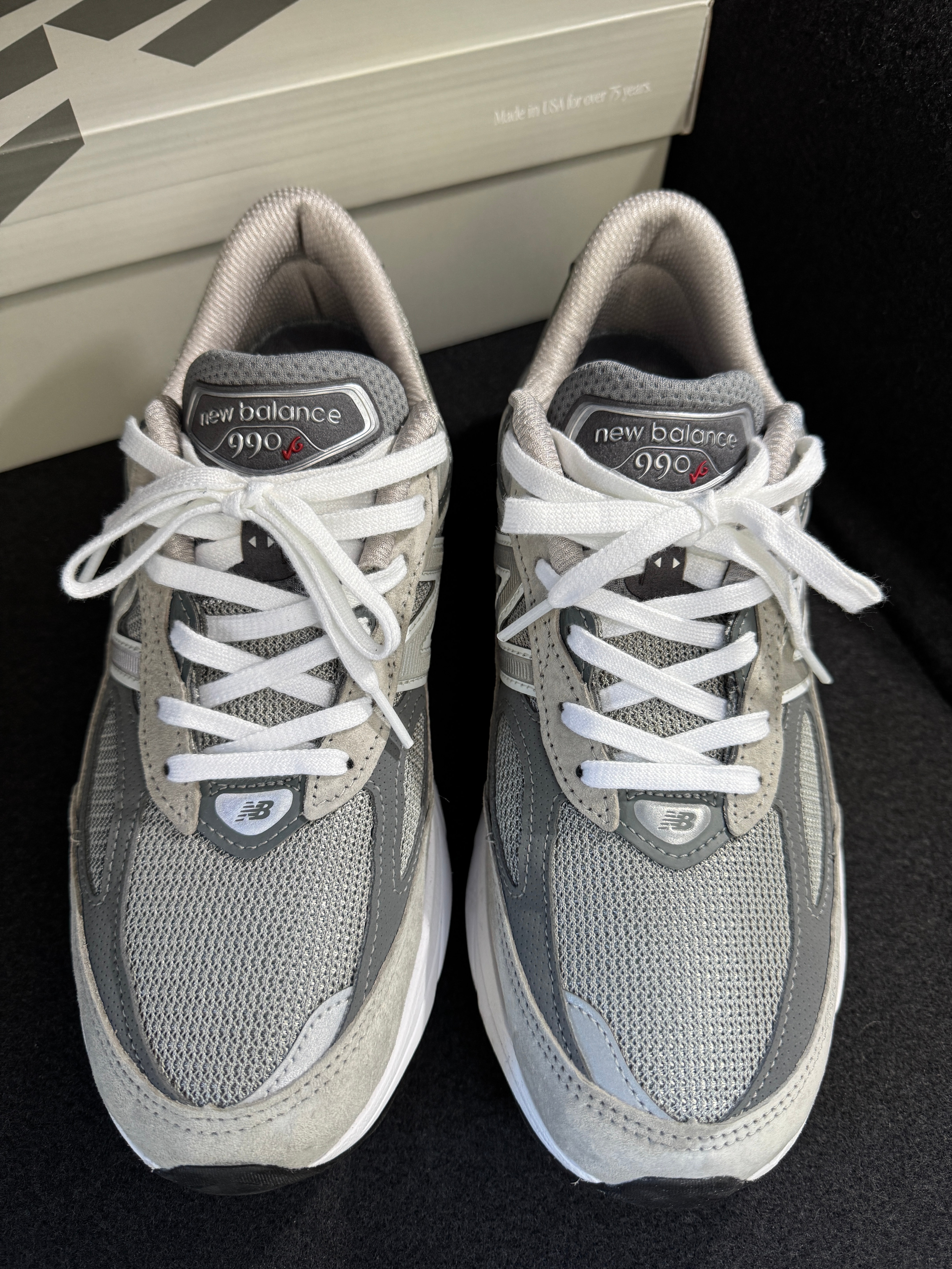 New Balance 990V6 "Gray" (Heel Logo USA) (M990GL6)