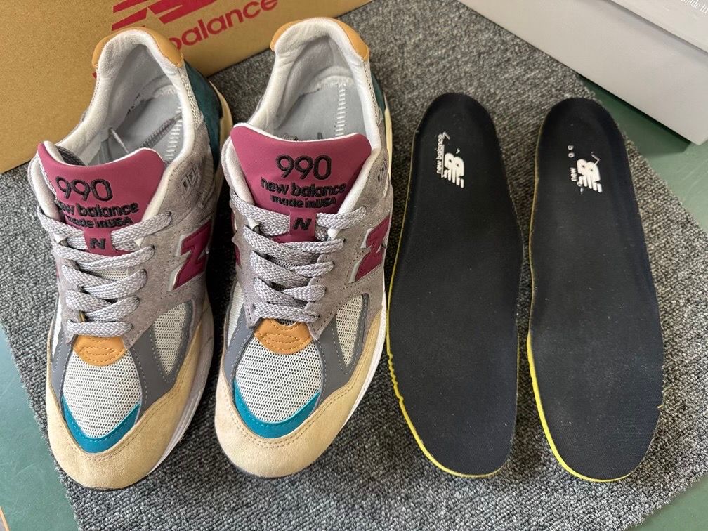 New Balance 990V2 "Gray Green"