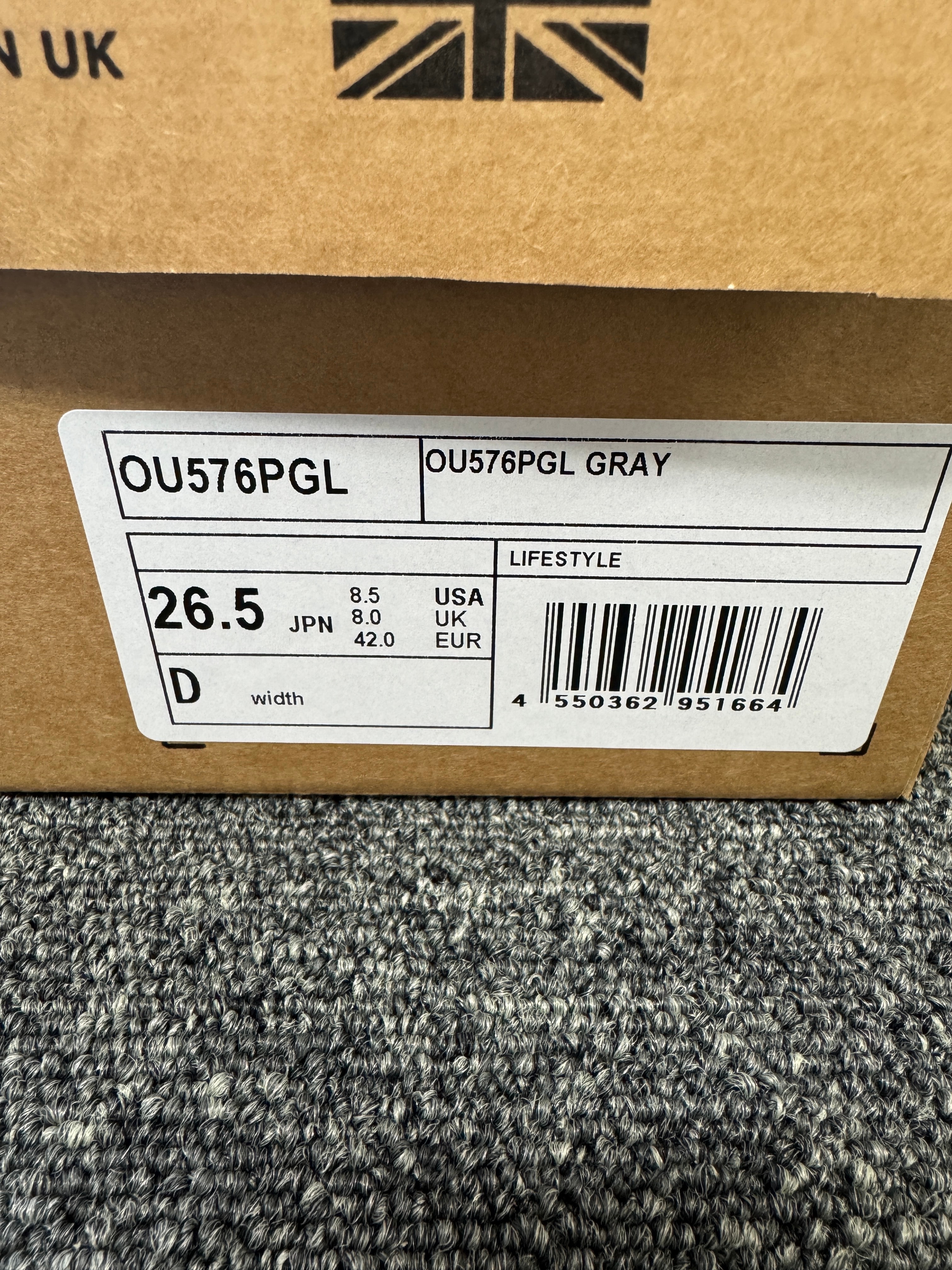 ニューバランス 576 "グレー"