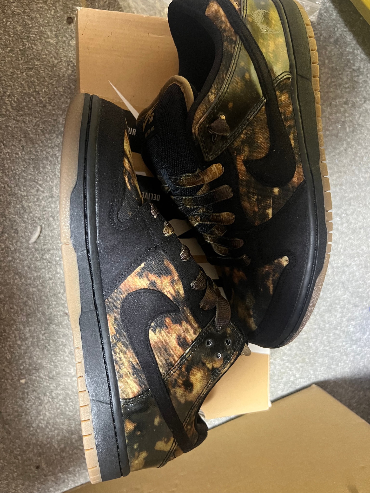 Nike SB Dunk Low Pro PUSHEAD II "Black"