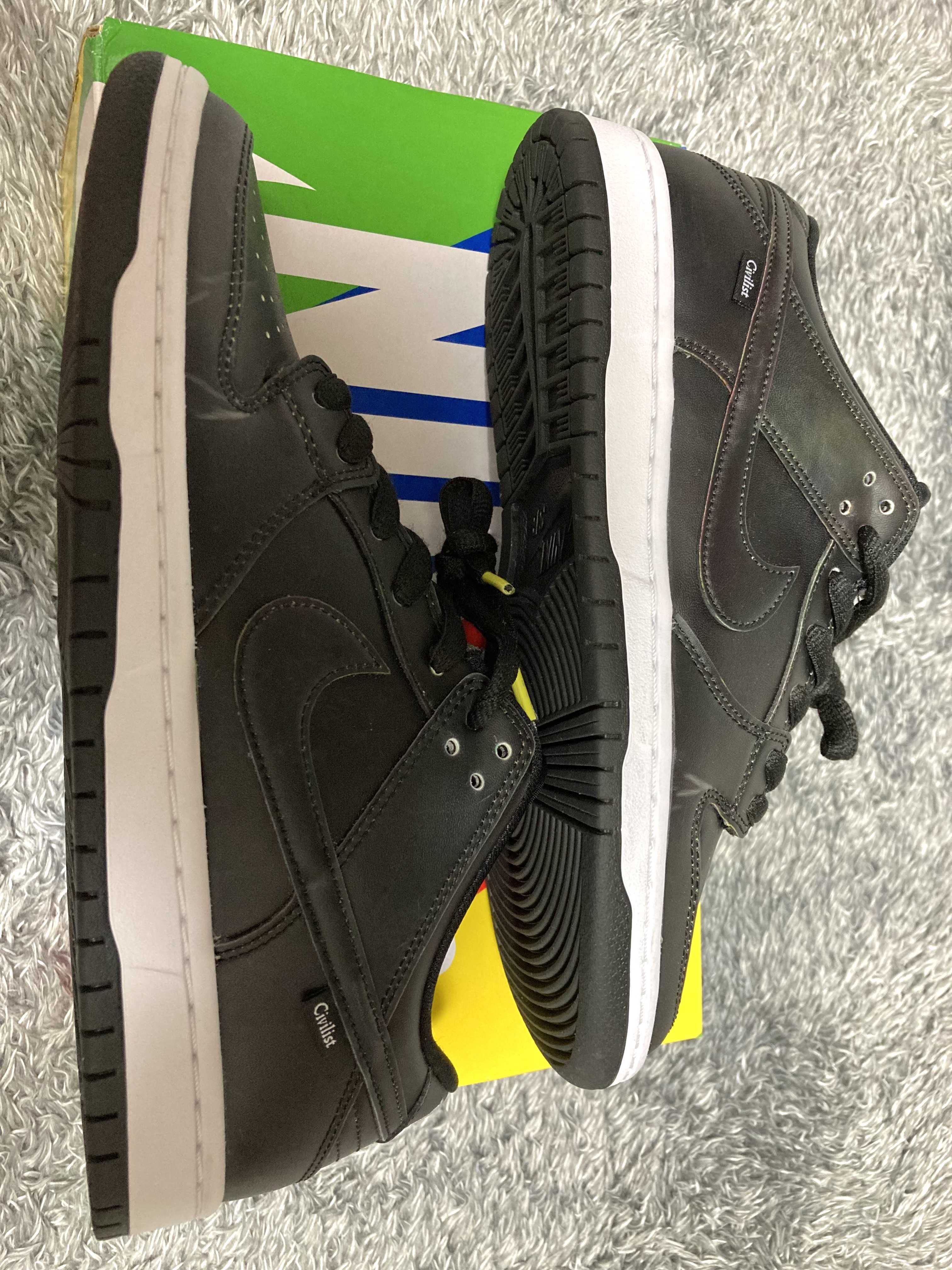 Civilist × Nike SB Dunk Low "Thermography"