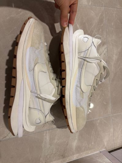 sacai × Nike Vapor Waffle "White Gum"